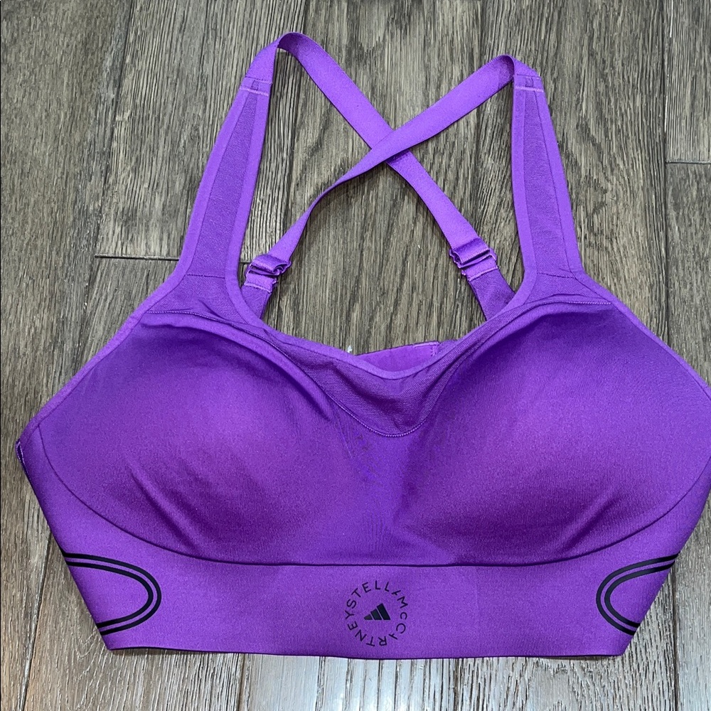 Stella McCartney Vibrant Purple Sports Bra